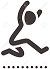 long jump icon
